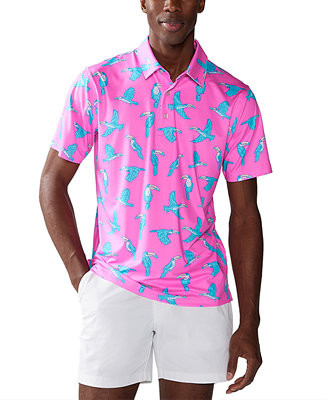 Chubbies Men's The Toucan Do It Performance Polo 2.0 - Macy's | Macy's