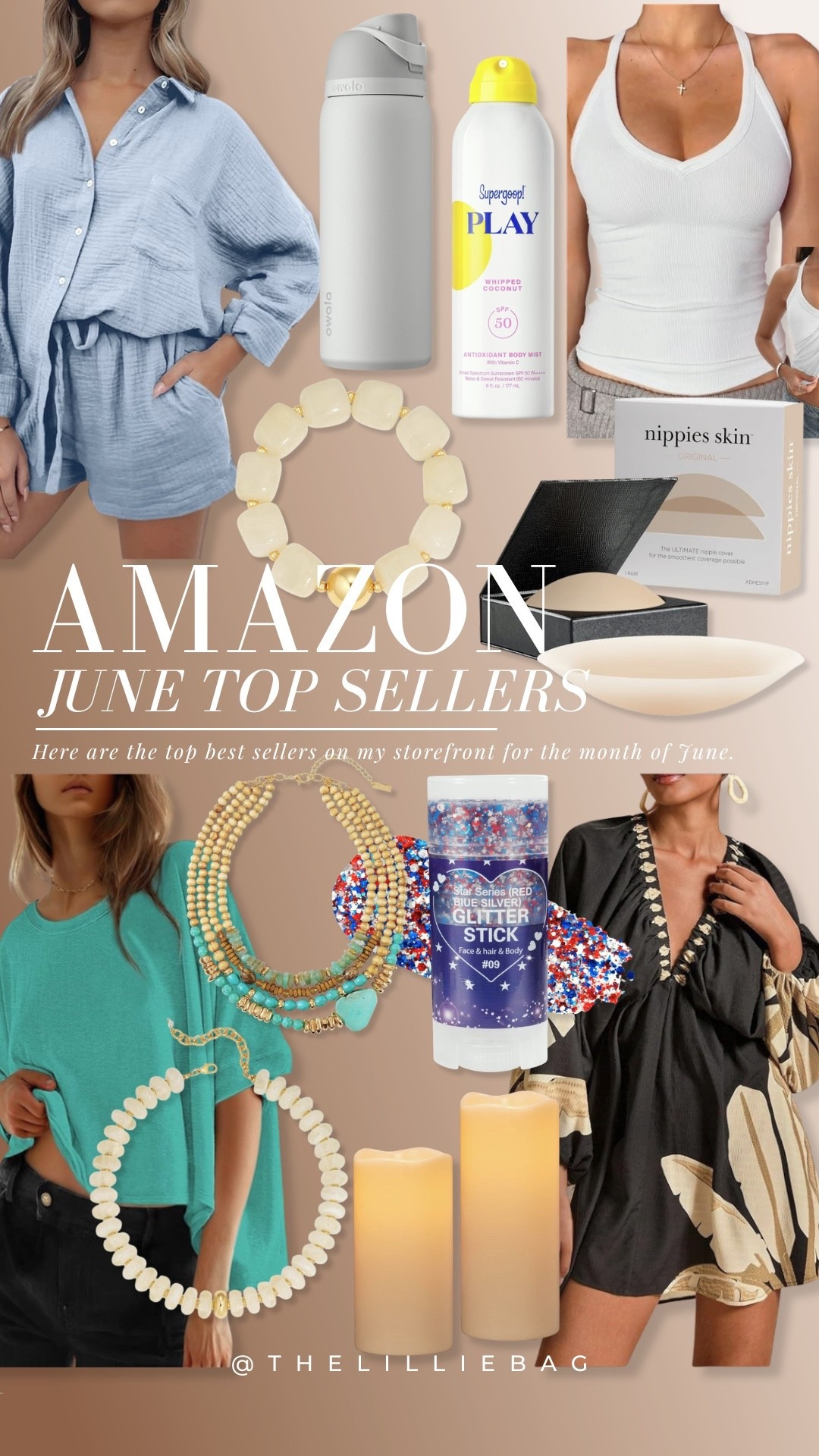 The June best sellers are in! 🤍 These are the items you all loved most this month, and honestly… they’re some of my favorites too. From easy summer outfits and everyday accessories to beauty staples and home finds, these are the products that kept selling out. Everything is linked in my Amazon storefront!

Amazon favorites. June best sellers. Summer fashion. Amazon finds. Beauty favorites. Home essentials. Everyday style. Summer accessories.