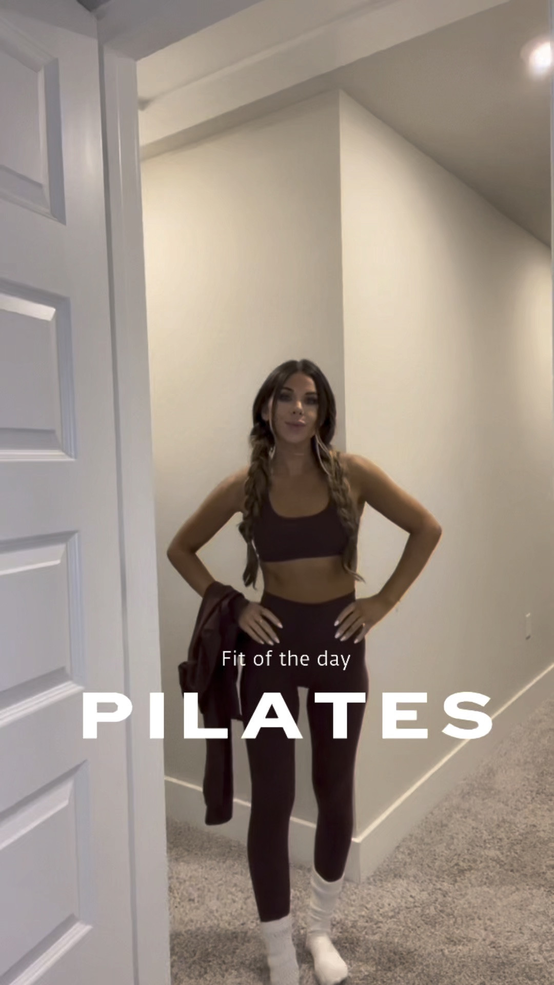 bought this amazon set with the matching jacket in just about every color and it’s the coziestttt I own #workoutset #amazon #matchingset #amazonset #ltk #foryou #fyp #pilates #fitness #ootd #fitcheck 

#LTKFitness #LTKActive #LTKFindsUnder50