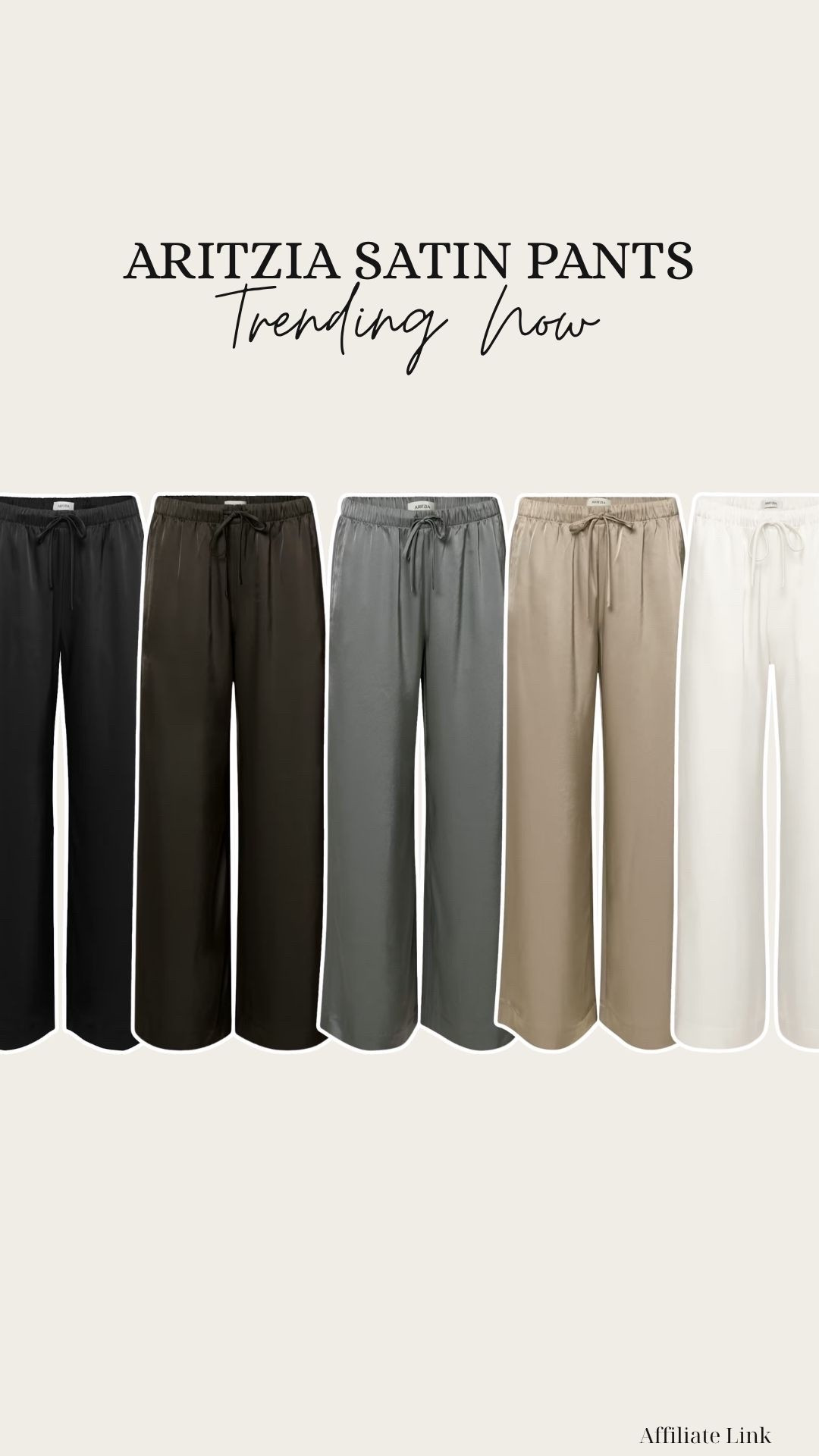 Satin lodge pants are back and trending!

#LTKfall #LTKworkwear #LTKdatenight