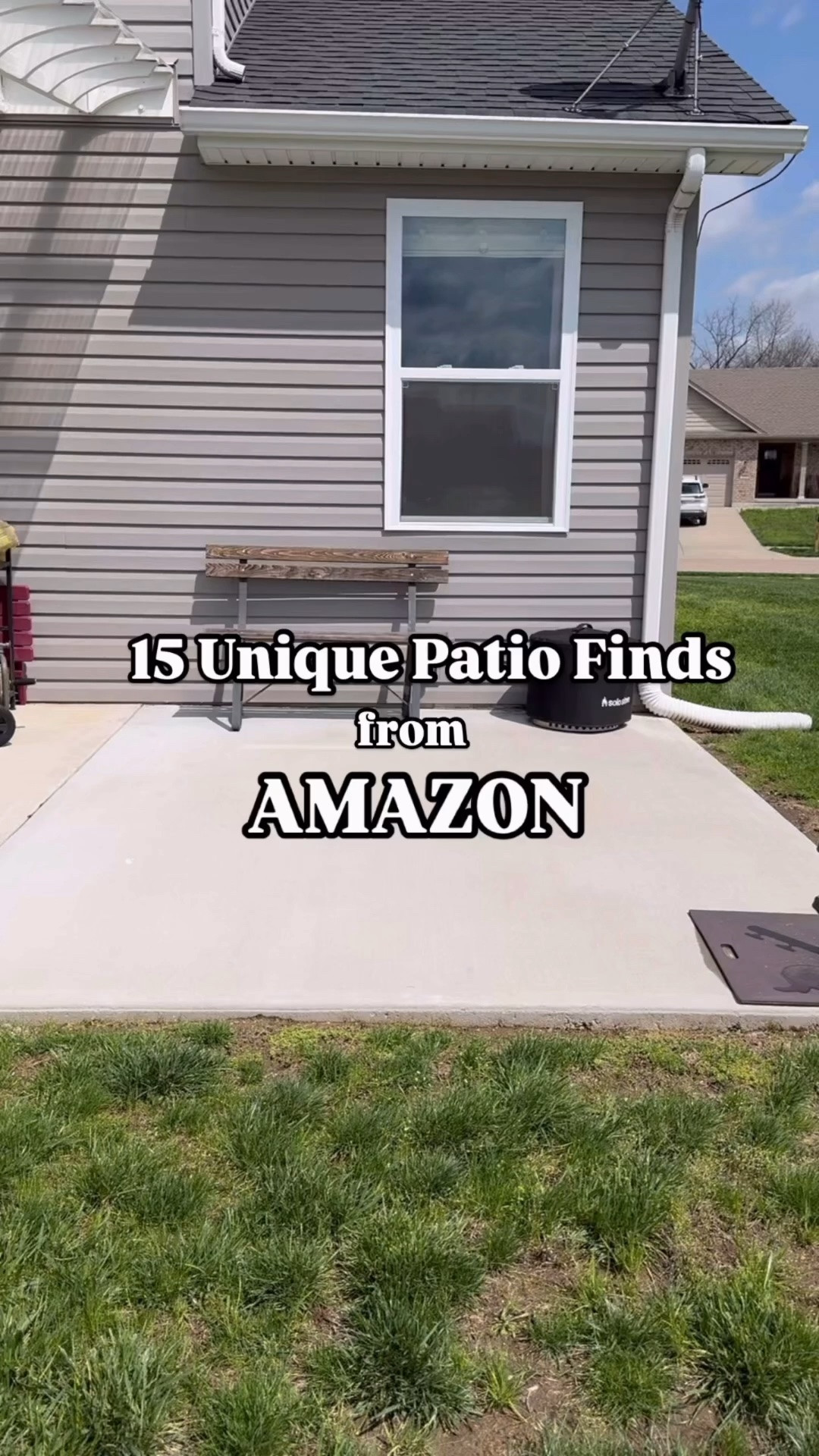 Unique patio finds from Amazon!