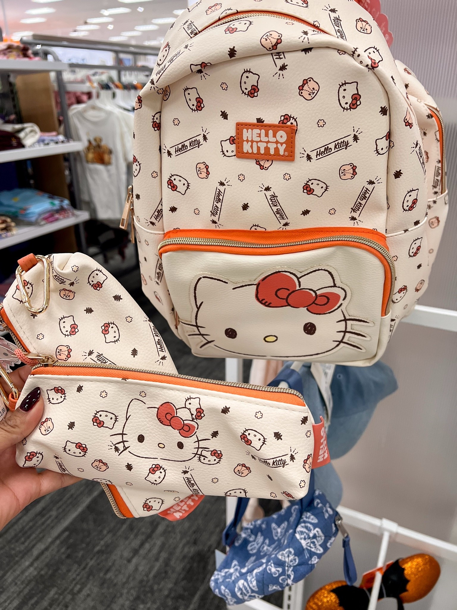 New hello kitty backpack and pouch at Target 

Target finds, kids accessories

#LTKKids