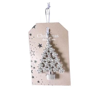 Oak Street Wholesale Inc. Crystal Tree Ornament | Walmart (US)