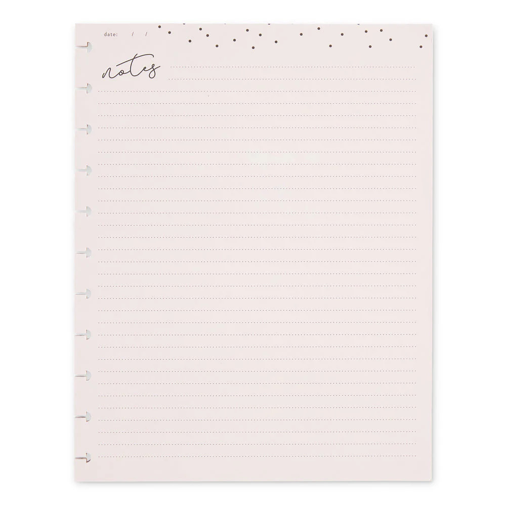 Everyday Neutrals Big Filler Paper - 40 Sheets | Happy Planner
