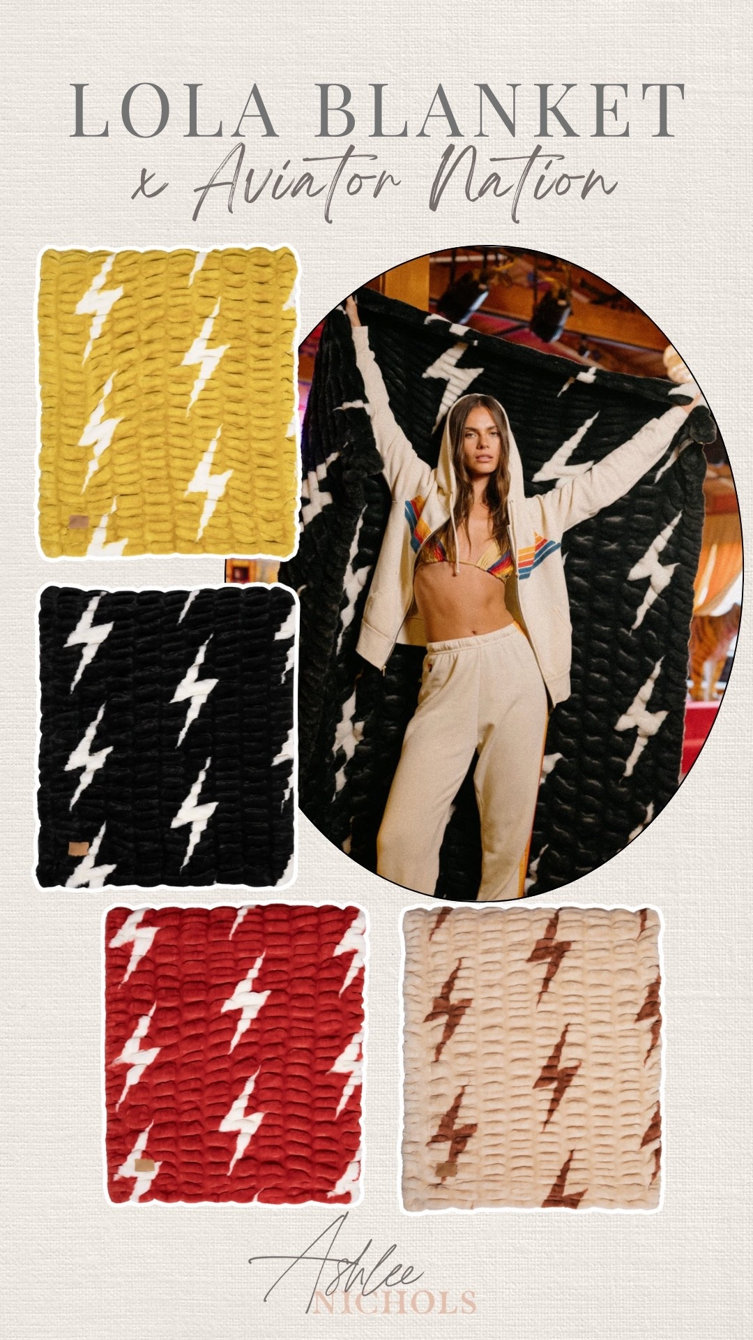 New Lola Blanket x Aviator Nation collab!

Throw blanket, printed blanket

#LTKSeasonal #LTKHome