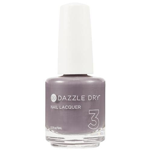 Dazzle Dry Nail Lacquer - Anticipation, an opaque dark slate gray with purple undertones. Full co... | Amazon (US)