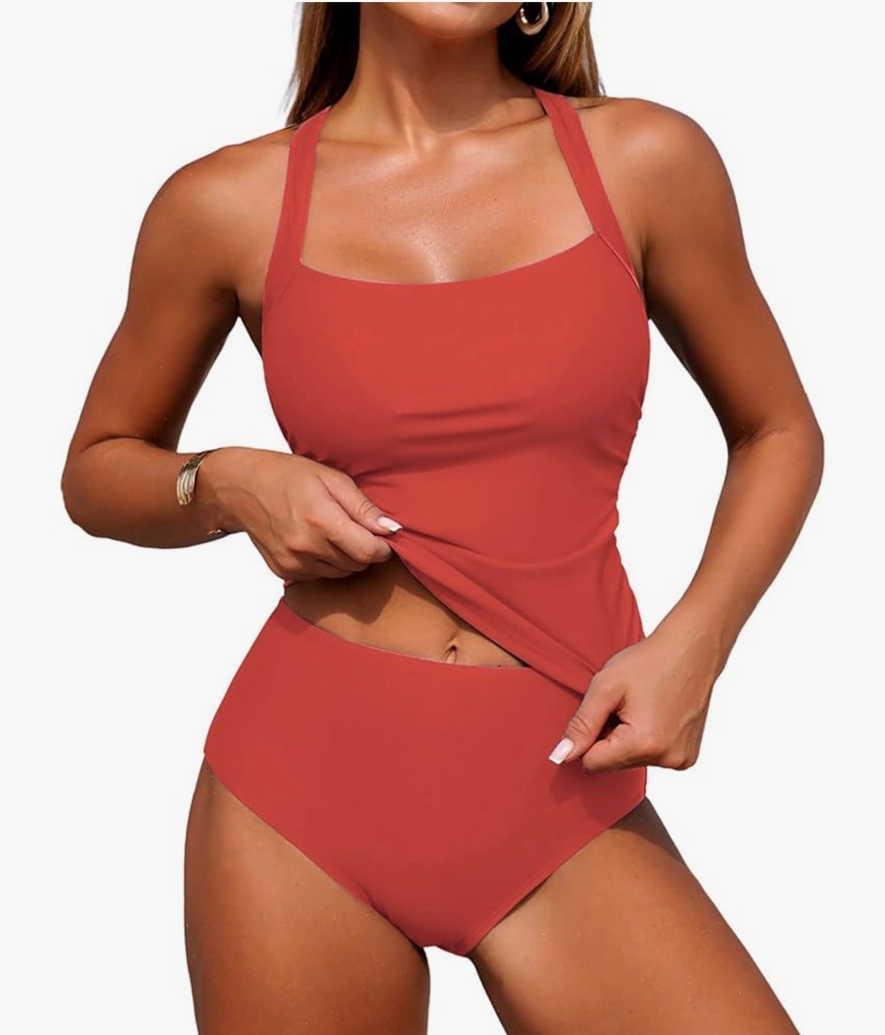 Back on sale this 2 Piece Tankini Swimsuits for 50% off, through 4/5 while supplies last. A perfect classic style you can wear at the pool, beach or vacation. 

Was $38.99 
Now $19.50 with promo code 9USZ9YW7, more colors available. Apply code at checkout. 

#LTKTravel #LTKSwim #LTKSaleAlert
