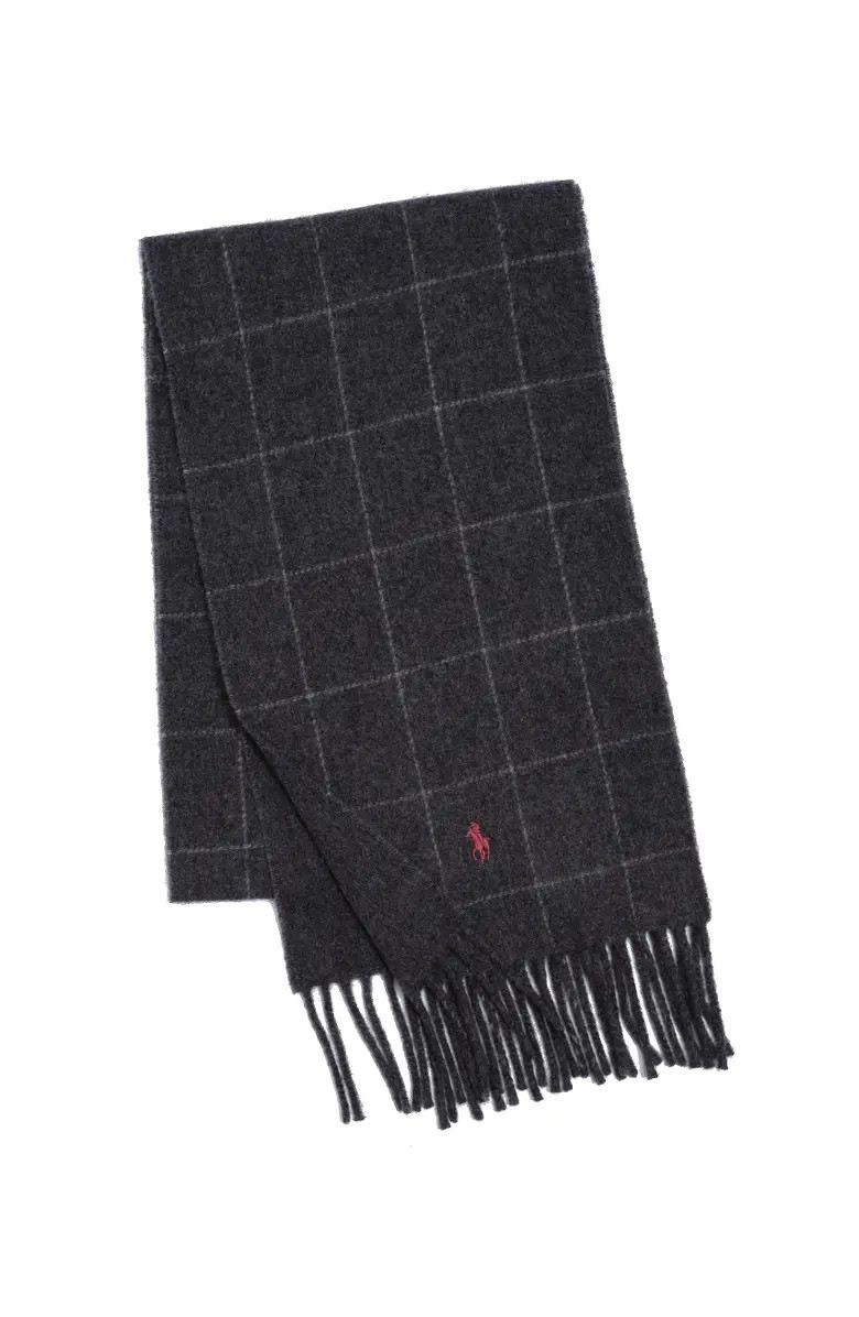 Polo Ralph Lauren Reversible Windowpane Scarf | Nordstrom | Nordstrom