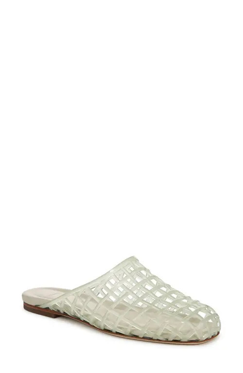 Vince Barcelona Jelly Cage Mule in Jade Water at Nordstrom, Size 5 | Nordstrom