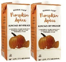 Trader Joe's Pumpkin Spice Almond Beverage 32oz, 2-pack | Amazon (US)