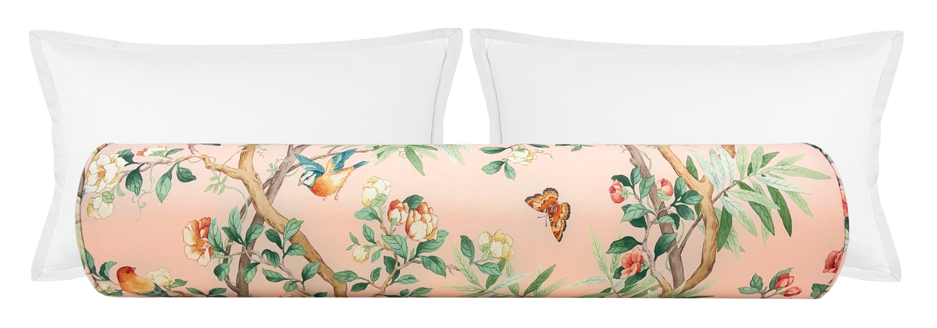 The Bolster :: Imperial Garden // Pink Peony | LITTLE DESIGN COMPANY