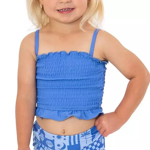Girls' Janela Bay Smocked Swim Tankini | Scheels Sports