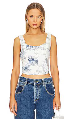 LEVI'S Alani Corset in Western Toile from Revolve.com | Revolve Clothing (Global)