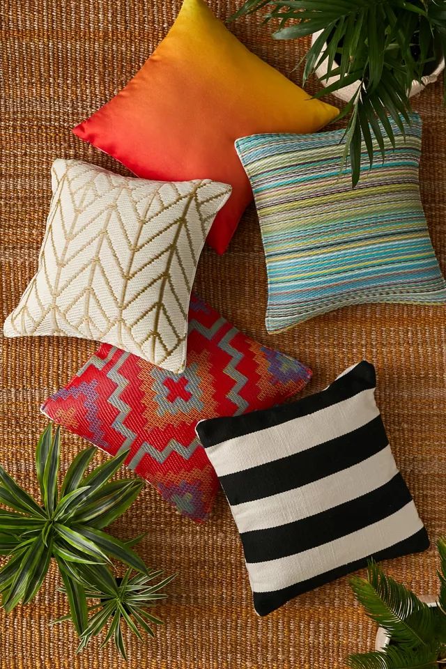 Fab Habitat Suri Indoor/Outdoor Throw Pillow | Urban Outfitters (US and RoW)