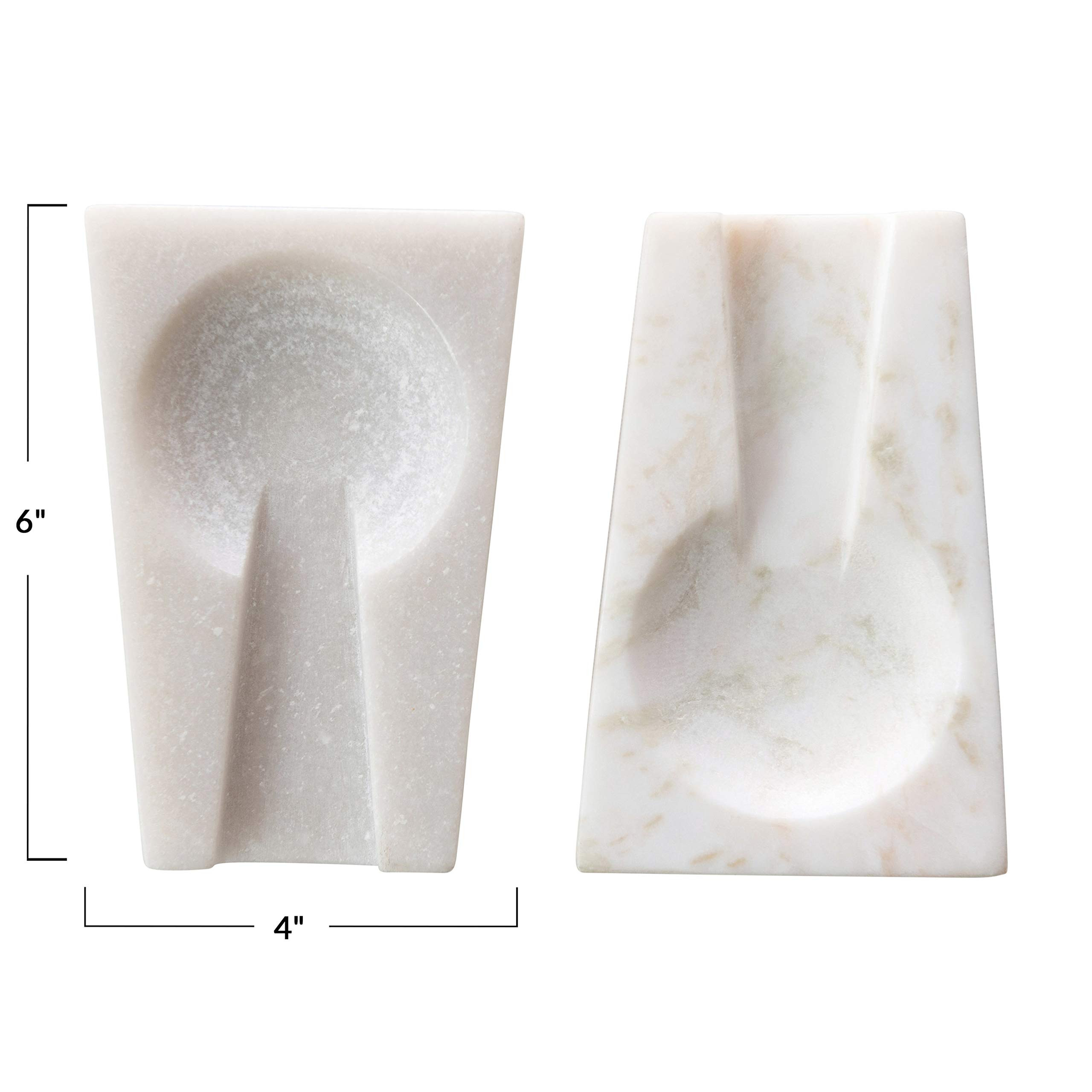 Creative Co-Op White Marble Rest Spoon | Amazon (US)