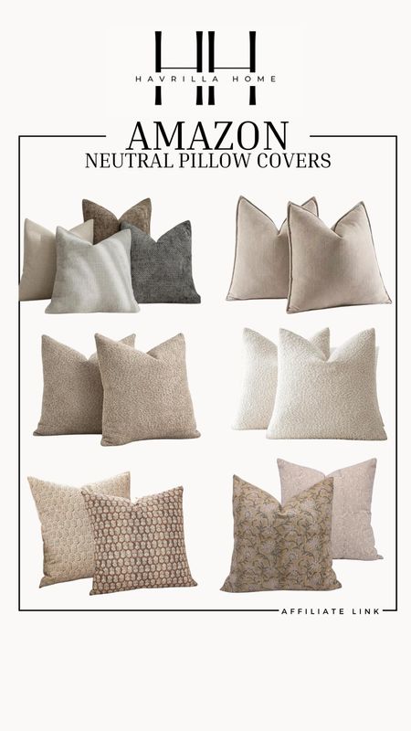 Amazon neutral pillow covers, neutral pillows, Amazon, Amazon on sale, neutral pillows for living room, modern home, organic home, living room, linen sofa, bedroom pillows, living room pillows. Follow @havrillahome on Instagram and Pinterest for more home decor inspiration, diy and affordable finds Holiday, christmas decor, home decor, living room, Candles, wreath, faux wreath, walmart, Target new arrivals, winter decor, spring decor, fall finds, studio mcgee x target, hearth and hand, magnolia, holiday decor, dining room decor, living room decor, affordable, affordable home decor, amazon, target, weekend deals, sale, on sale, pottery barn, kirklands, faux florals, rugs, furniture, couches, nightstands, end tables, lamps, art, wall art, etsy, pillows, blankets, bedding, throw pillows, look for less, floor mirror, kids decor, kids rooms, nursery decor, bar stools, counter stools, vase, pottery, budget, budget friendly, coffee table, dining chairs, cane, rattan, wood, white wash, amazon home, arch, bass hardware, vintage, new arrivals, back in stock, washable rug

#LTKStyleTip #LTKFindsUnder50 #LTKHome