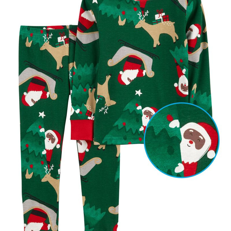 Baby 2-Piece Santa 100% Snug Fit Cotton PJs | Carter's