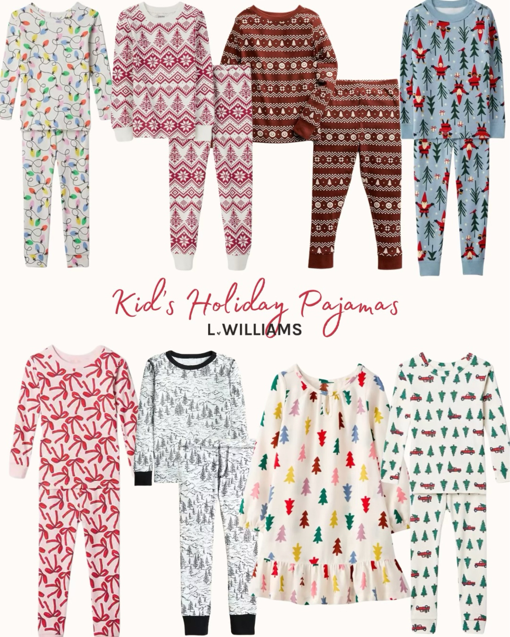 Time to get matching holiday jammies for the kids or the whole family! These are some of my favorites! 🎄❤️

#LTKGiftGuide #LTKSeasonal #LTKHoliday