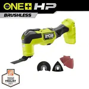 RYOBI ONE+ HP 18V Brushless Cordless Multi-Tool (Tool Only) PBLMT50B - The Home Depot | The Home Depot