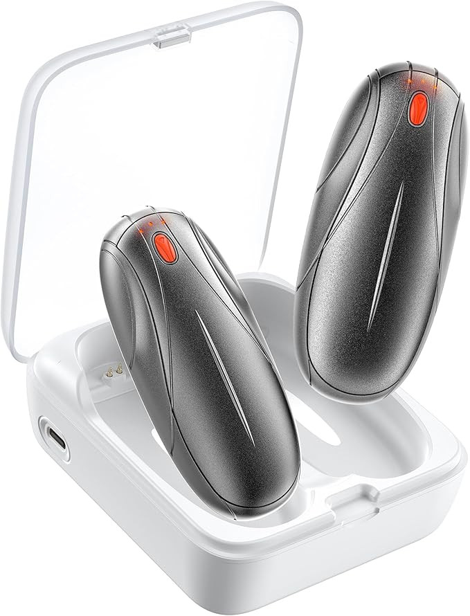 Hand Warmers Rechargeable 2 Pack, 14000mAh Electric Hand Warmers with Charging Case, Quick Charge... | Amazon (US)