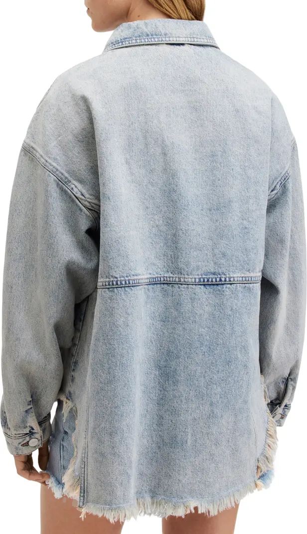 Hettie Denim Shacket | Nordstrom