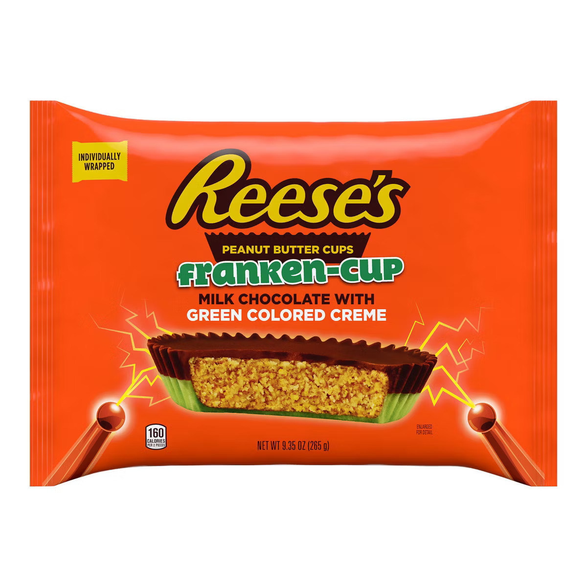 Halloween Reese's Franken-Cup Peanut Butter Cups - 9.35oz | Target