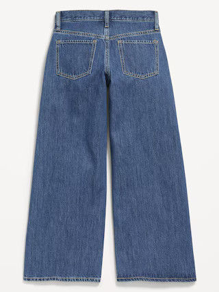 Super Baggy Wide-Leg Jeans for Girls | Old Navy (US)