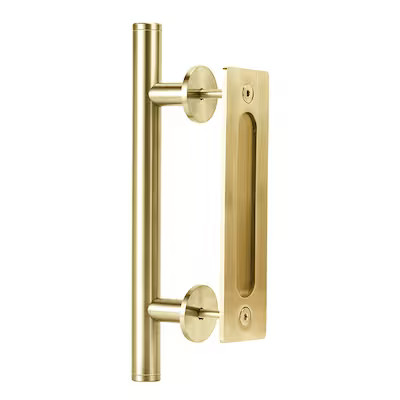 ReliaBilt  Soft Gold Interior Barn Door Handle | Lowe's