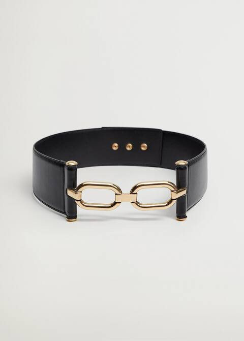 Breiter Gürtel mit Ring | MANGO (DE)