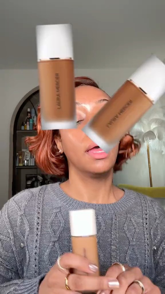 review of @Laura Mercier  real flawless foundation 🫣 what do we think? #makeupreview  #blackgirlmakeup  #lauramercier