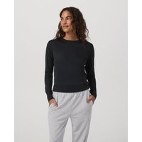 Vuori Daydream Crew Neck Shirt | Black Heather | XXL | Vuori Clothing (US & Canada)