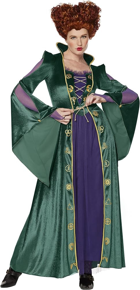 Spirit Halloween Adult Winifred Sanderson Hocus Pocus Costume | OFFICIALLY LICENSED | Amazon (US)
