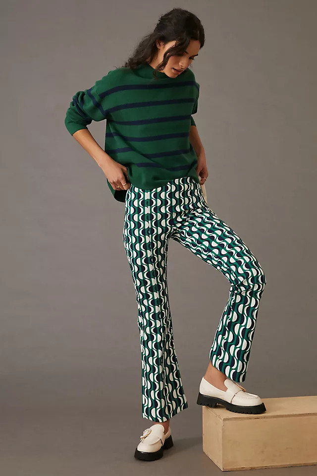 Maeve The Margot Kick Flare Pants | Anthropologie (US)