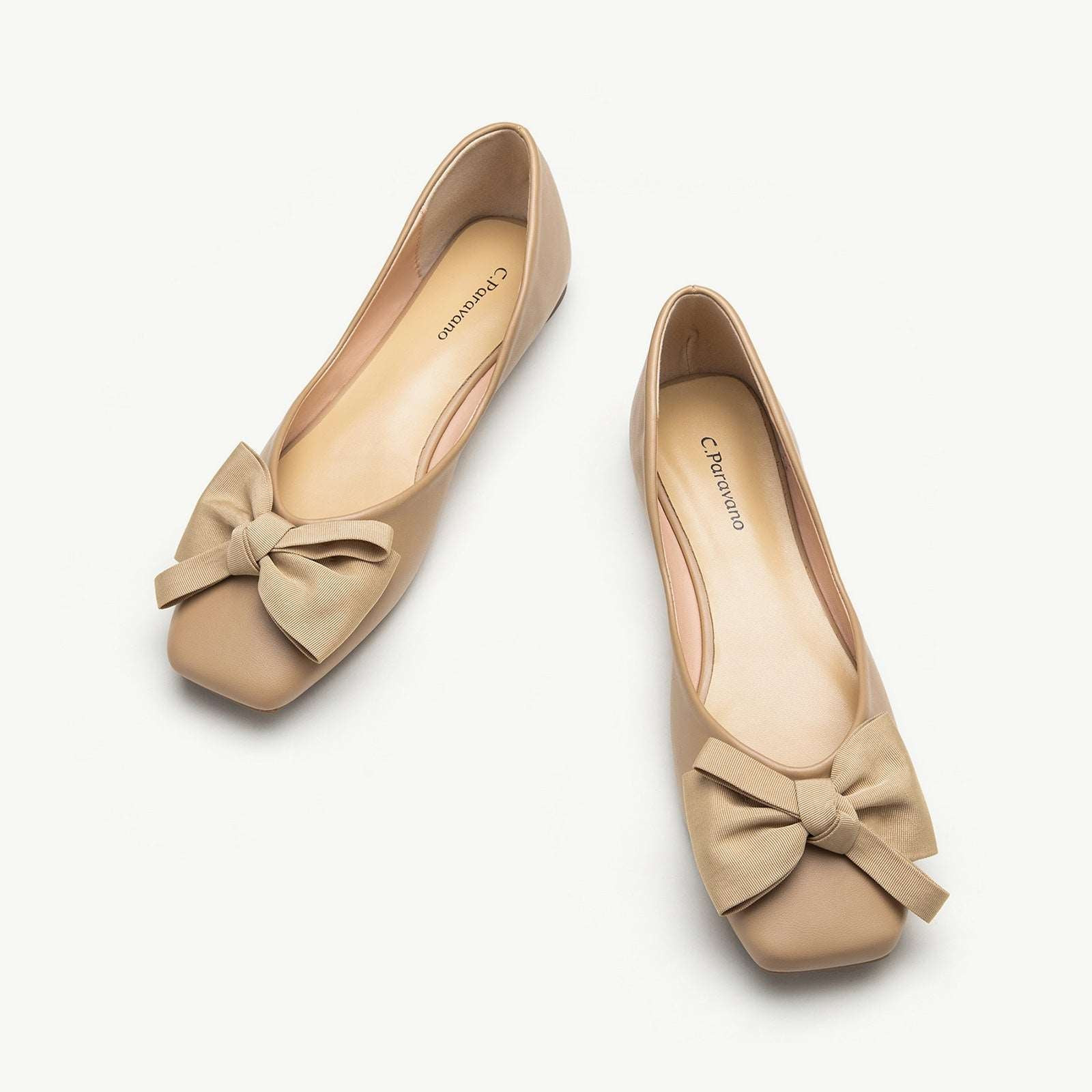 Bow Ballerina Flats (Eva) | C.Paravano | cparavano