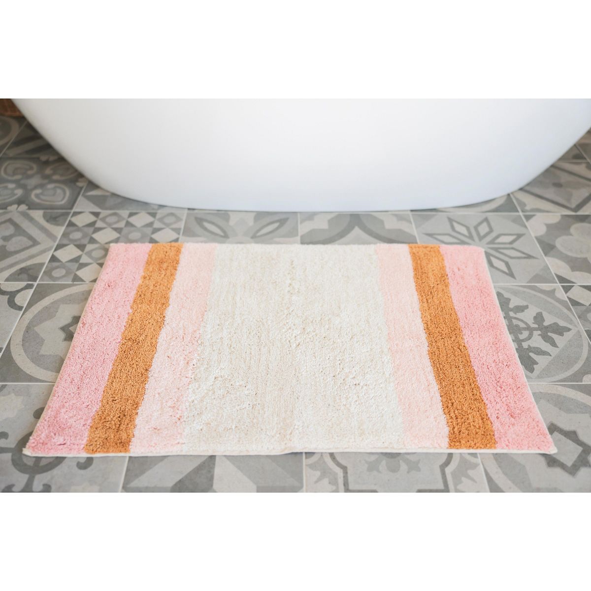 Shiraleah Stripe Rectangle Bath Mat | Target