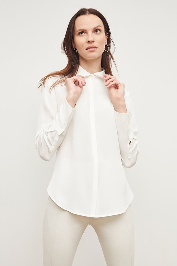 The Tatum Top—Washable Silk | MM LaFleur