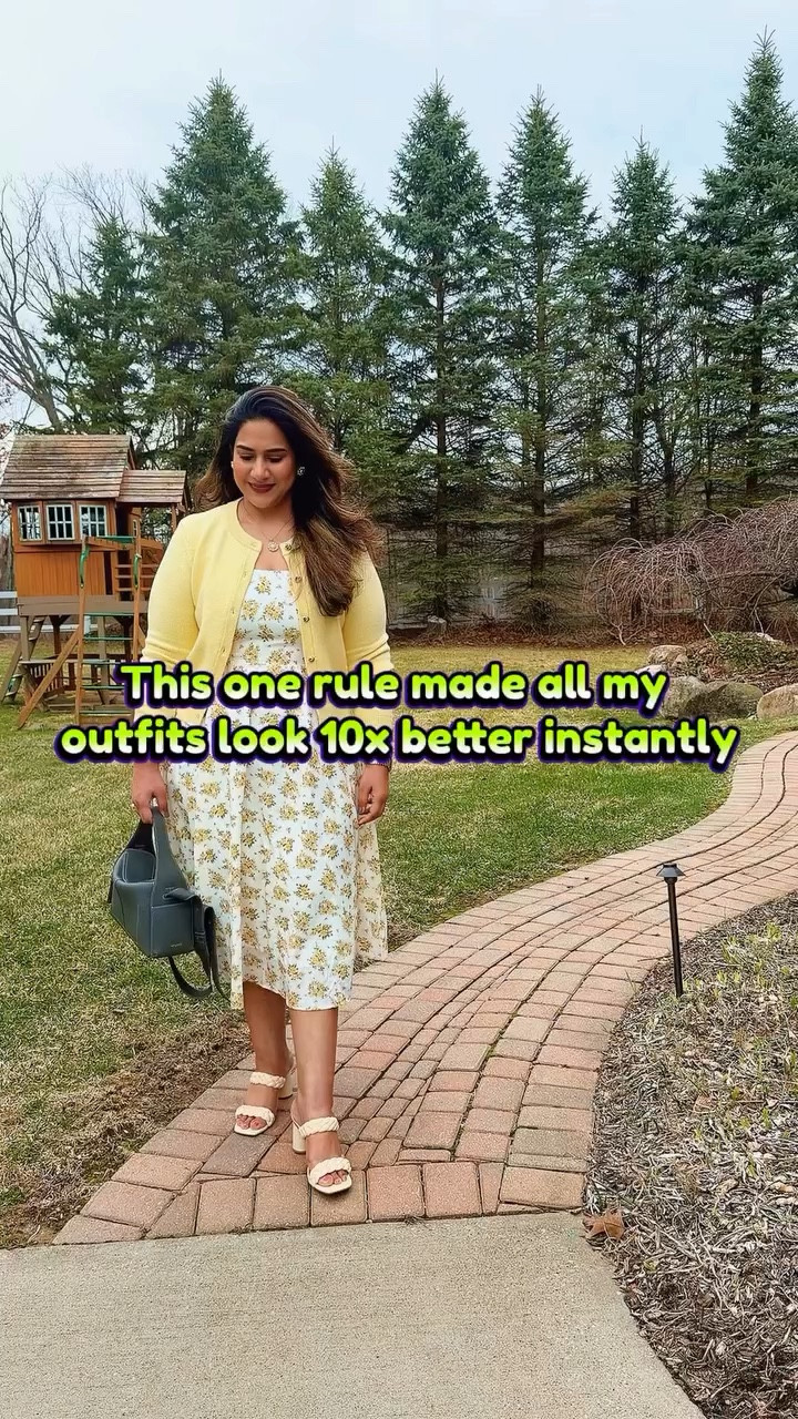 This one rule = instant glow up. 

I used to think I needed more clothes to look put together…
Turns out, I just needed to style better.

Save this for your next outfit struggle. Comment below if you want to see more #effortlessstyling tips. 

Comment “Dress” for links. 

OOTD from today’s baby shower.