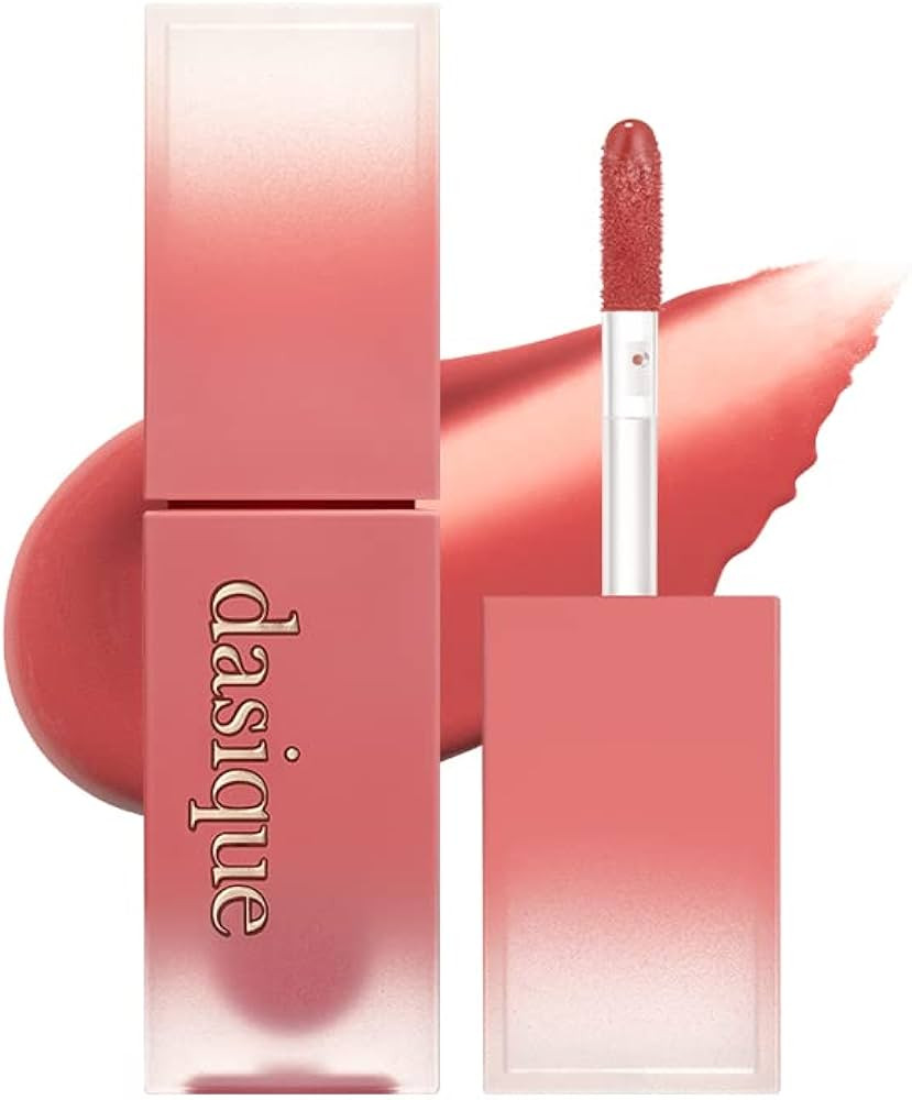 dasique Cream de Rose Tint (04 Redwood) | Velvet Cream Matte Lip Stain, Infused with Rose Water |... | Amazon (US)