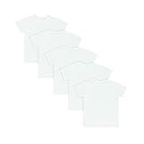 Hanes Boys' Undershirt, EcoSmart Short Sleeve Crew Shirts, Multiple Packs Available | Amazon (US)