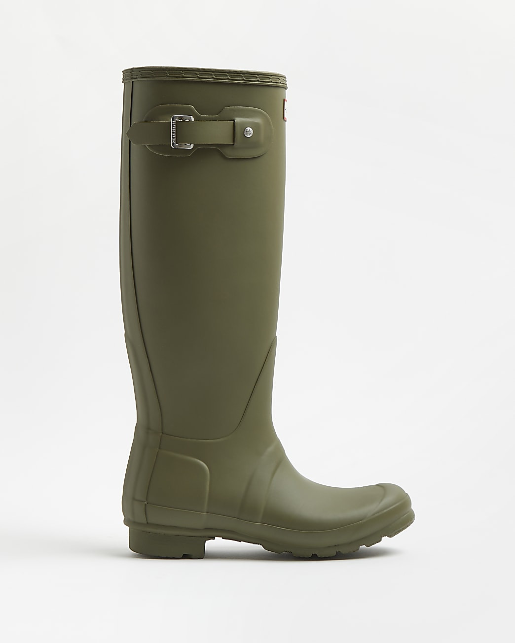 Hunter khaki wellington boots | River Island (UK & IE)