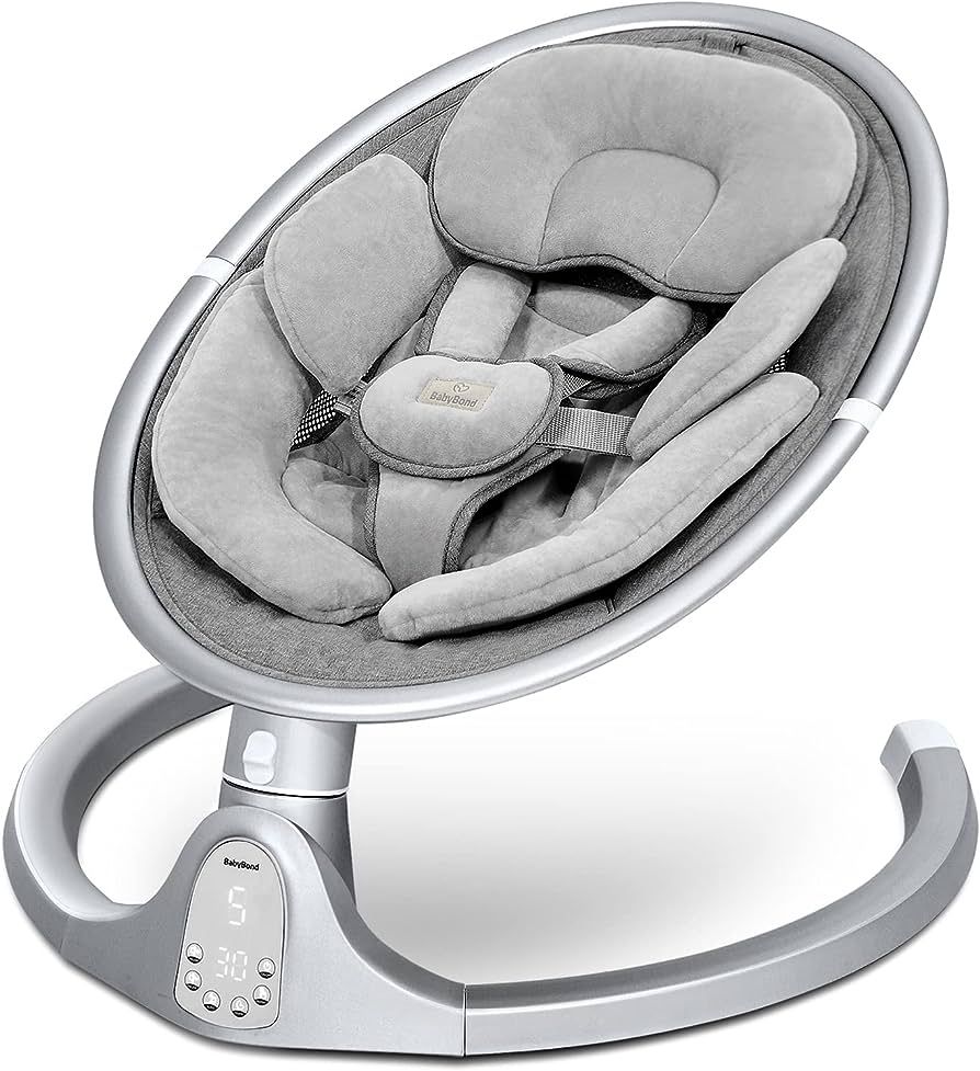 BabyBond Baby Swings for Infants, Bluetooth Infant Swing with Preset Lullabies, 5 Point Harness B... | Amazon (US)