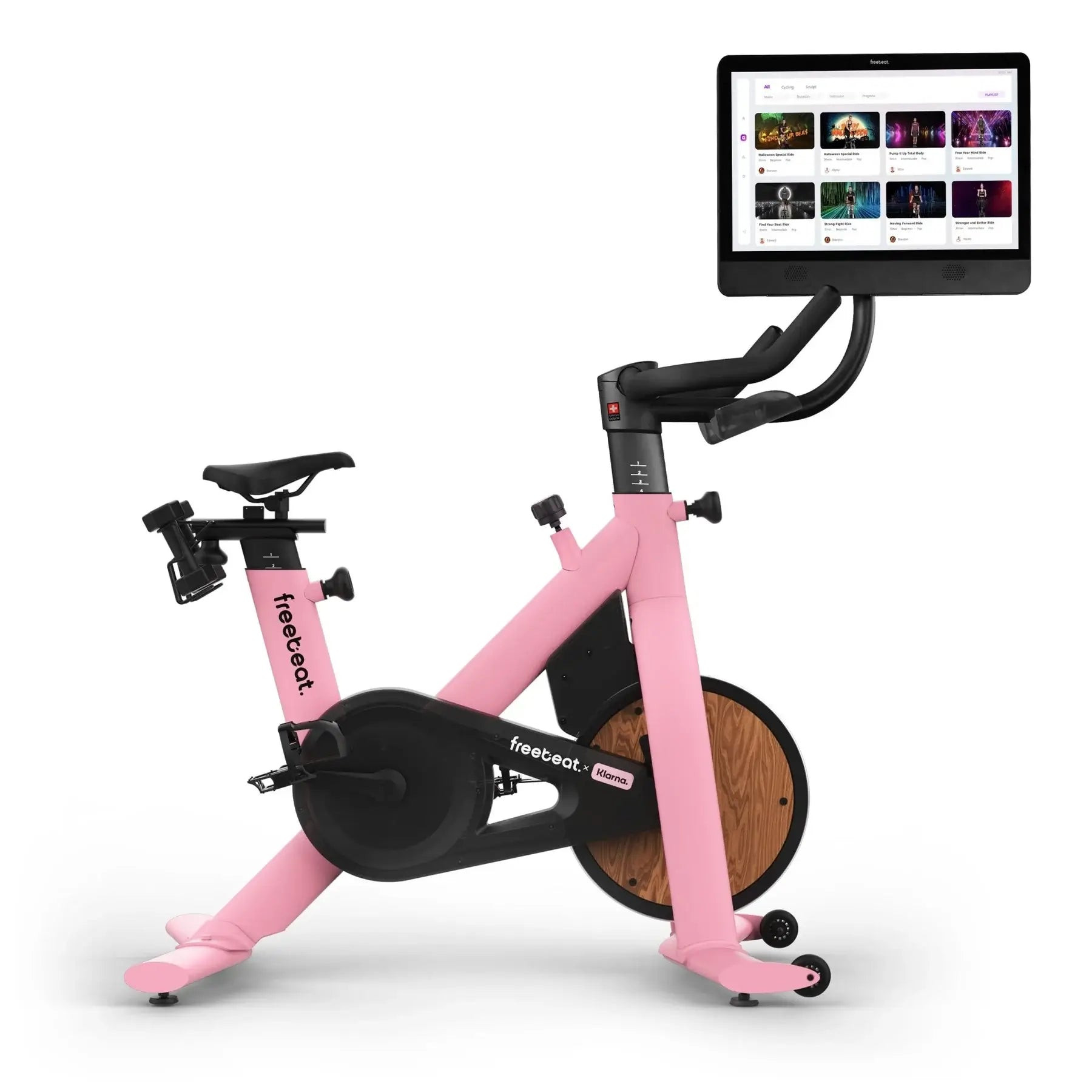 freebeat™ Lit Bike | Aurora Pink Exercise Bike | freebeat_(CA,AU,UK)
