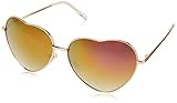 Circus by Sam Edelman womens Circus Sam Edelman CC358 Metal UV Protective Women s Heart Sunglasses T | Amazon (US)