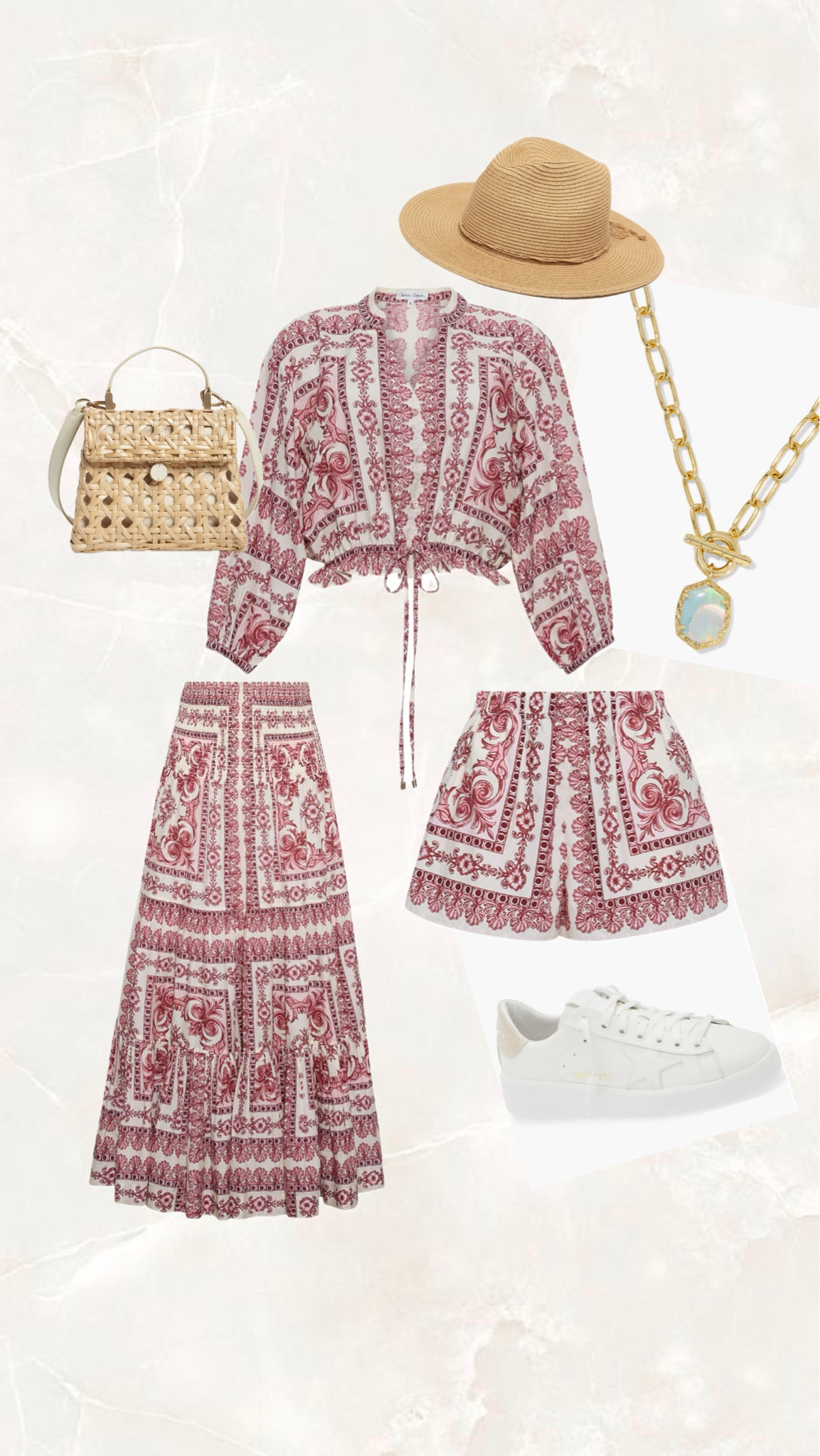 Vacation, girls day, or anything you want to look cute for! This pattern is so pretty! 

#caracara

#LTKOver40 #LTKTravel #LTKootd