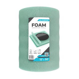 1/16 in. x 12 in. x 50 ft. Foam Cushion Roll | The Home Depot