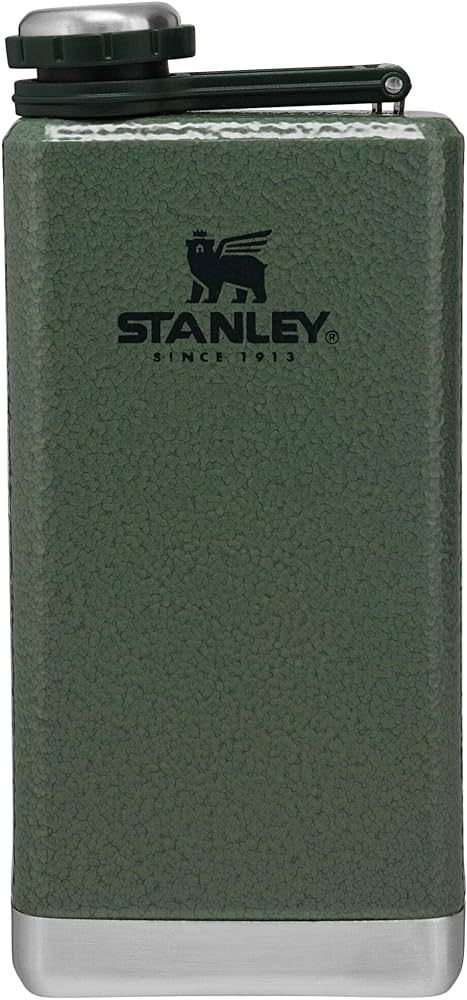 Stanley Legendary Classic Pre-Party Liquor and Spirit Flask - 8 ounce - Stainless Steel Pocket Fr... | Amazon (US)