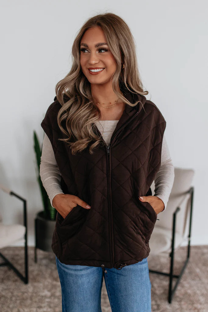 Leanna Quilted Vest | Wild Oak Boutique