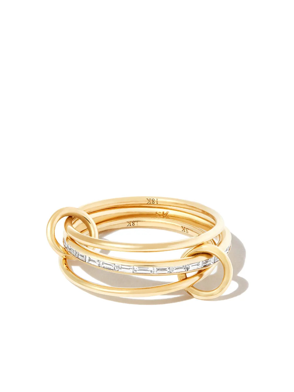 Spinelli Kilcollin Anello In Oro Giallo 18kt Con Diamanti | Oro | FARFETCH IT | Farfetch Global