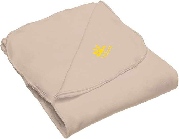 Baby Blanket, Sun Protective, Soft Rayon from Bamboo, UPF 50+ in Biscotti Beige | Amazon (US)