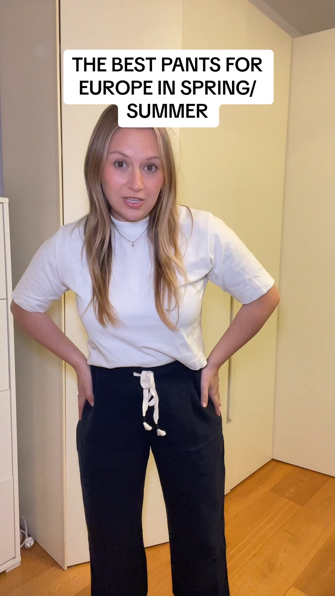 The ultimate pants for your spring or summer trip to Europe! The cotton/linen blend easy pants will look cute dressed up or down and be breathable so you’re not melting in the summer. 

Also so great because you’re probably going to be going into churches and will need your knees covered! 

#LTKfindsunder50 #LTKeurope #LTKSeasonal